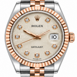 Rolex Datejust 18K Everose Gold/ Steel 36MM 116231 Watch